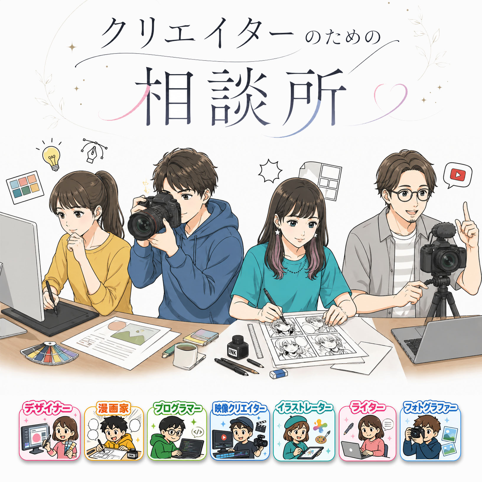 現役クリエイターが運営